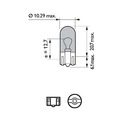 SET 2 BECURI FARA SOCLU W5W 12V (blister) WHITE VISION ULTRA PHILIPS SET 2 BECURI FARA SOCLU W5W 12V (blister) WHITE VISION ULTRA PHILIPS
